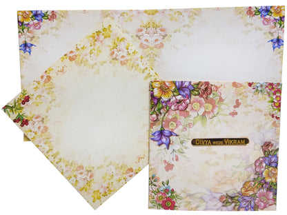 Not satisfied with basic colors or invites? Do you want your wedding invitation to be more colourful like your wedding plans? We have got you sorted.