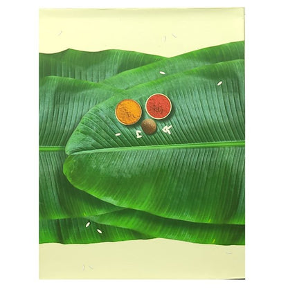 Cream Leaf South Wedding Invitation Card-King of Cards