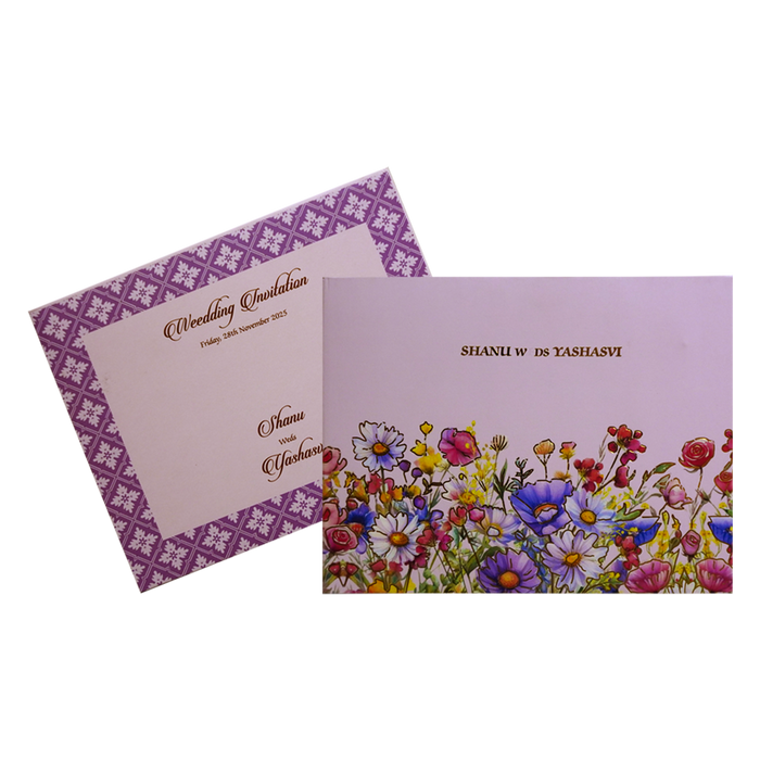 Pastel Pink Wedding Invitation-King of Cards