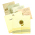 Cream Foil Design Padded Invitation Card-KRC29232