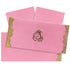 Gorgeous Pink Shading With Gold Foiling Wedding Card-KNK4745