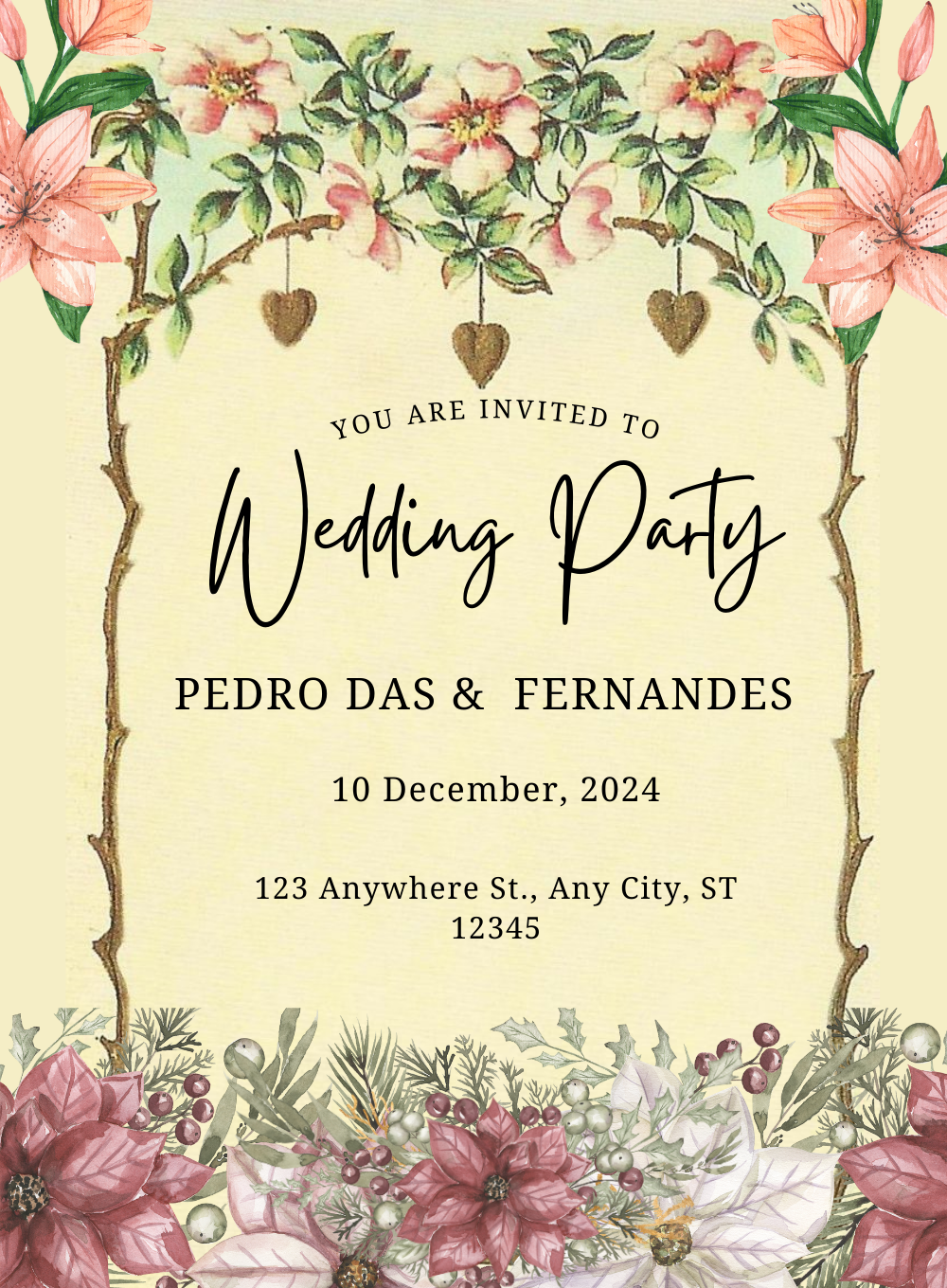 Pastel Pink Marathi Wedding Invitation-AAMAI008