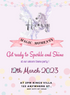 Pastel Pink Unicorns Invitation-AAUNI014