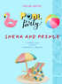 Pink Flamingo Pool Party Invitation-AAPPI013