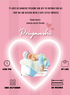 Pink Heart Baby Birth Announcement Invitations-AABBA016