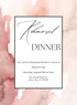 Pink Petals Rehearsal Dinner Invitation-AARES006