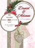 Pink Wreath Gujarati Wedding Invitations-AAGWI024