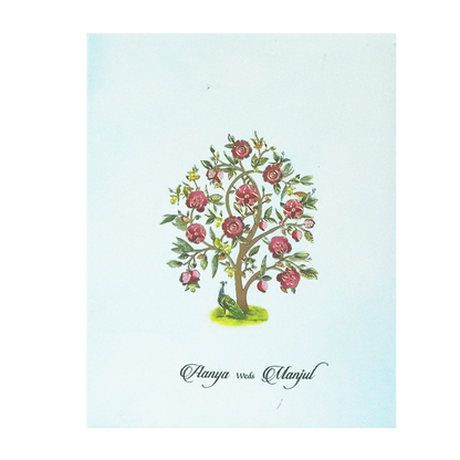 Pastel Blue Wedding Card-King of Cards