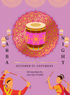 Purple Haze Garba Invitations-AAGAI006
