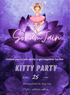 Purple Passion Kitty Party Invitation-AAKPI012