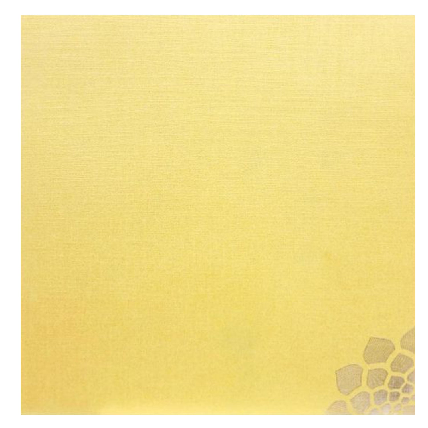 Gold Metallic Die Cut Floral Design Muslim invitation Card-KNW43366