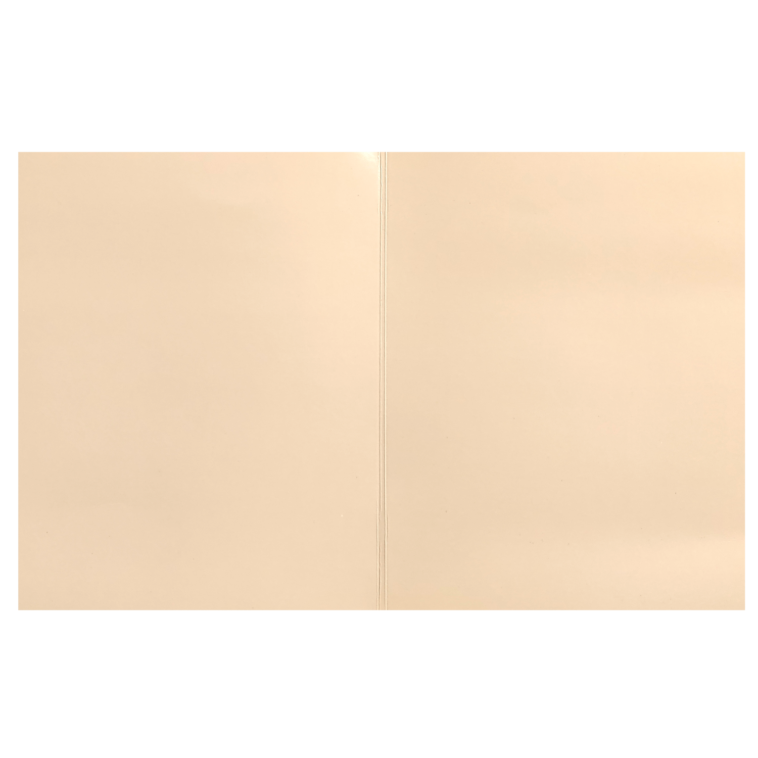 Cream Embossed Nameplate Marriage Card-KNK4205C