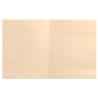 Cream Embossed Nameplate Marriage Card-KNK4205C