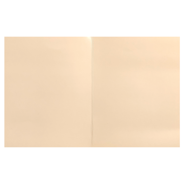 Cream Embossed Nameplate Marriage Card-King of Cards