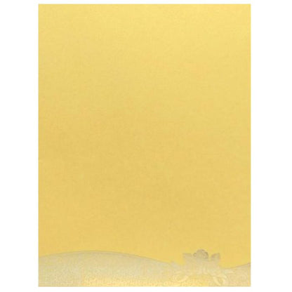 Alluring Gold Shading With Ganesha Theme Wedding Card - KNK1850-King of Cards