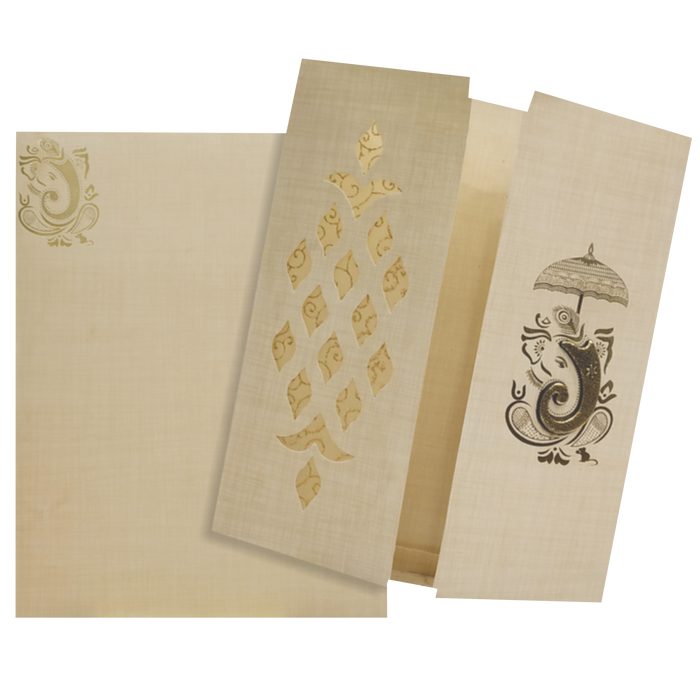 Sandal Jumbo Metallic Die Cut With Gold Wolly-KNK5023S-King of Cards