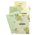 Green Floral Nameplate Invitation Card-KNCY6605G