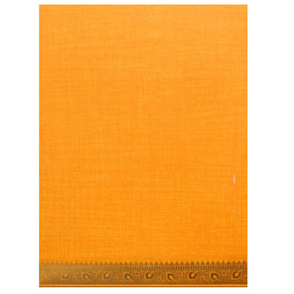 Orange Metallic Chivalrous Gold Design With Ganesha-KNCM15OG