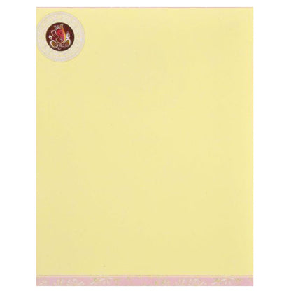 Gold GaneshaInvitation Card