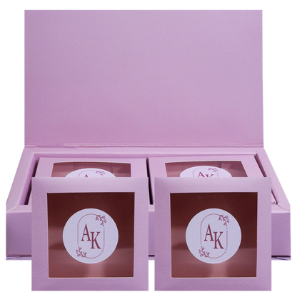 Pastel Pink Luxury Wedding Box-King of Cards