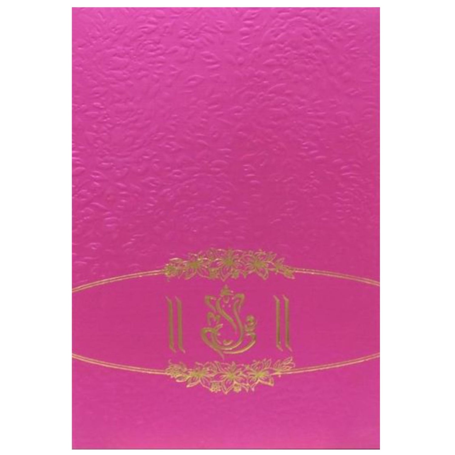 Pink Padded Invitation Card-Knk4137