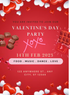 Red Chocolates Valentines Day Invitation-AAVAl010