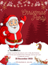 Red Snow Christmas Invitation-AACSS012