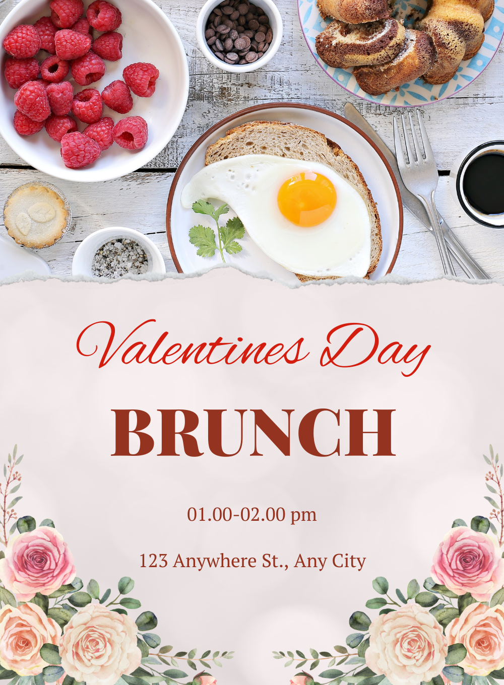 Red Valentine Breakfast and Lunch-AABLH011