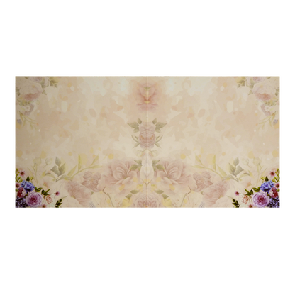 Light Peach Wedding Card-KNKD8105