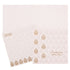 Pristine White Shading With Gold Foiling Floral Theme Wedding Card - KNK1656