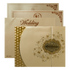Check out Gold Floral Ornate Padded Wedding Card at best price. ✅WhatsApp Support ✅Express Delivery.|King of cards.