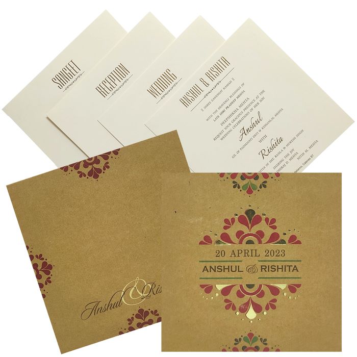 Invitation Card - KRC28061-King of Cards