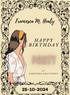 Golden Glow Birthday cards for her-AABCS005