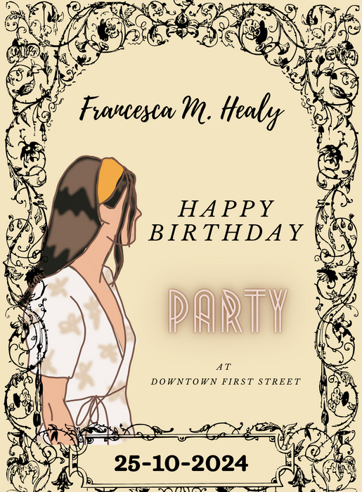 Golden Glow Birthday cards for her-King of Cards