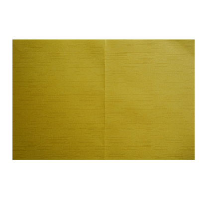 Gold Traditional Wedding Card-King of Cards