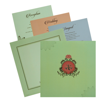 Green Premium Padded Card-King of Cards