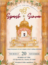 Serene Sanctuary Punjabi Wedding Invitations-AAPUN018