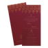 Make your event special with our exclusive Dark Raspberry Single Wedding Card. Shop now! ?WhatsApp Support ?Express Delivery.
