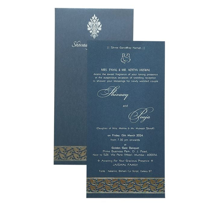 Invitation Card - KRCS6333-King of Cards