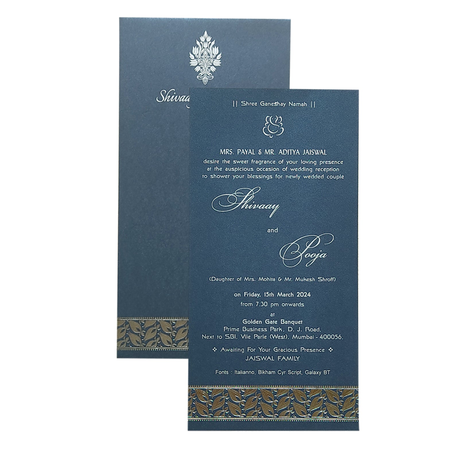 Invitation Card - KRCS6333