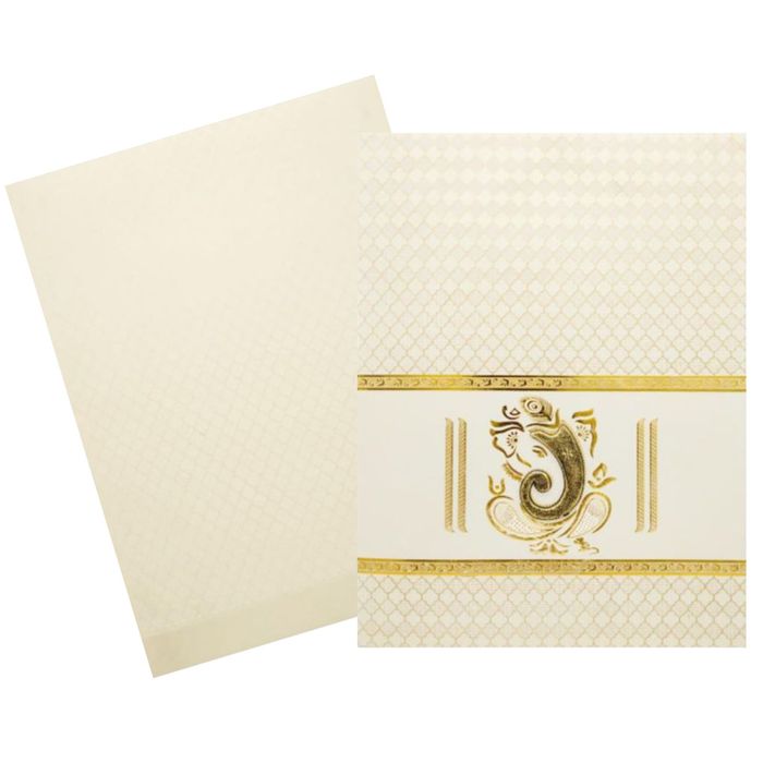 Ganesha Invitation Card-King of Cards