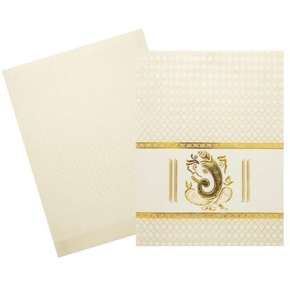 Ganesha Invitation Card-King of Cards