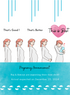 Stage Footstep Pregnancy Announcement Invitation-AAPAI005