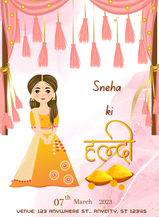 Sun-Kissed Haldi Cremony Invitation-AAHCI025