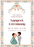 Swirling Vines Sangeet Invitations-AASAN018