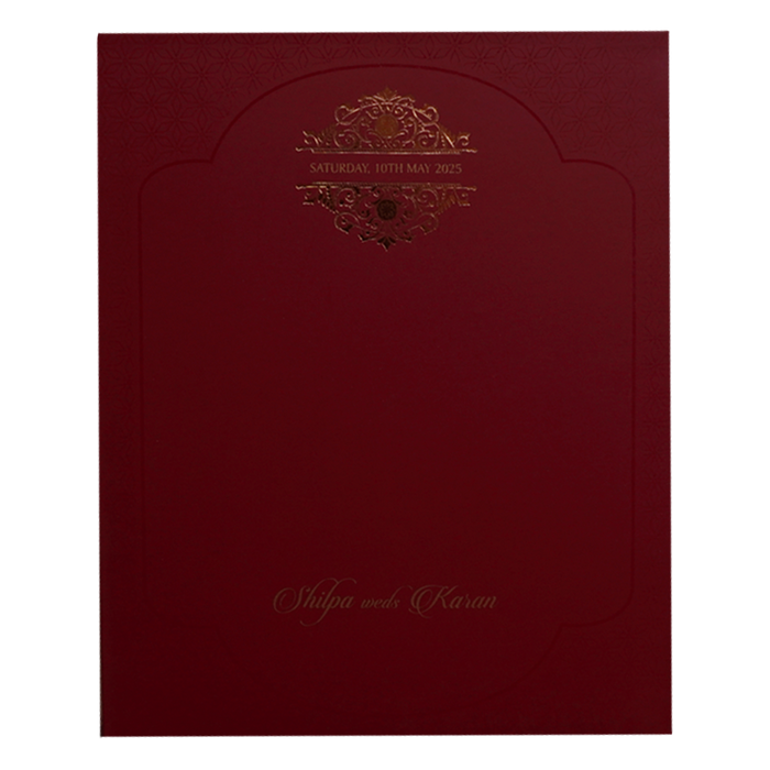 Grey MDF Wedding Card-King of Cards