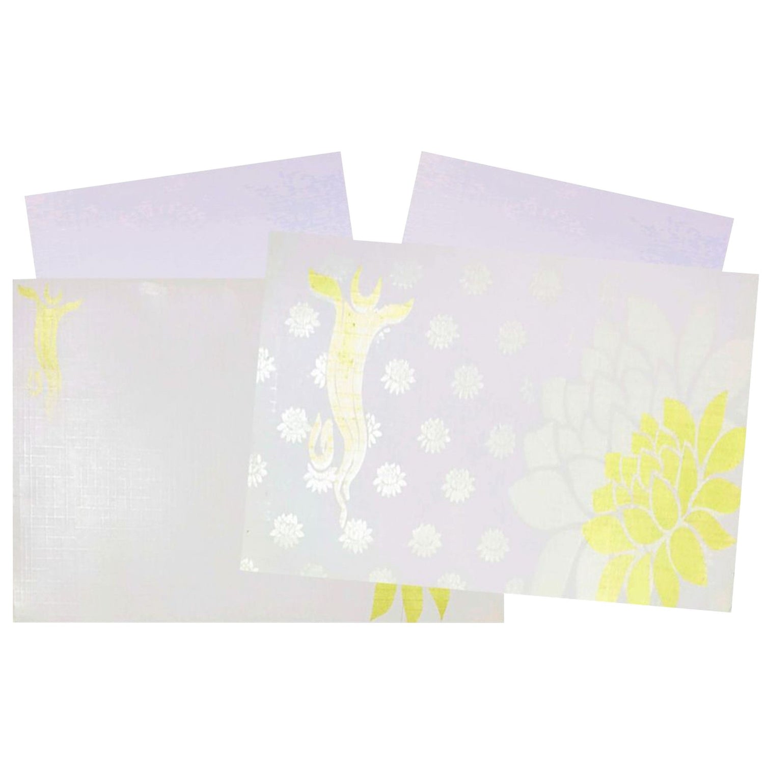White Invitation Card-Knkv0426