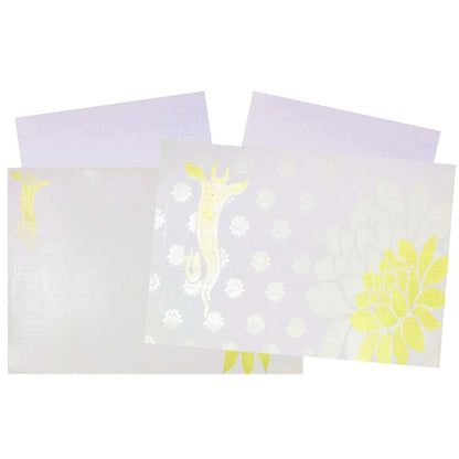 White Invitation Card-Knkv0426