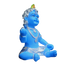 Charming Baby Krishna Idol in Blue-King of Cards