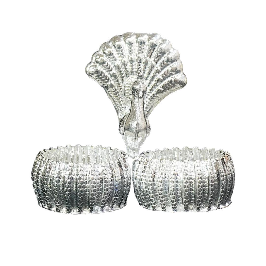 Peacock Haldi Kumkum Holder-GRI0680